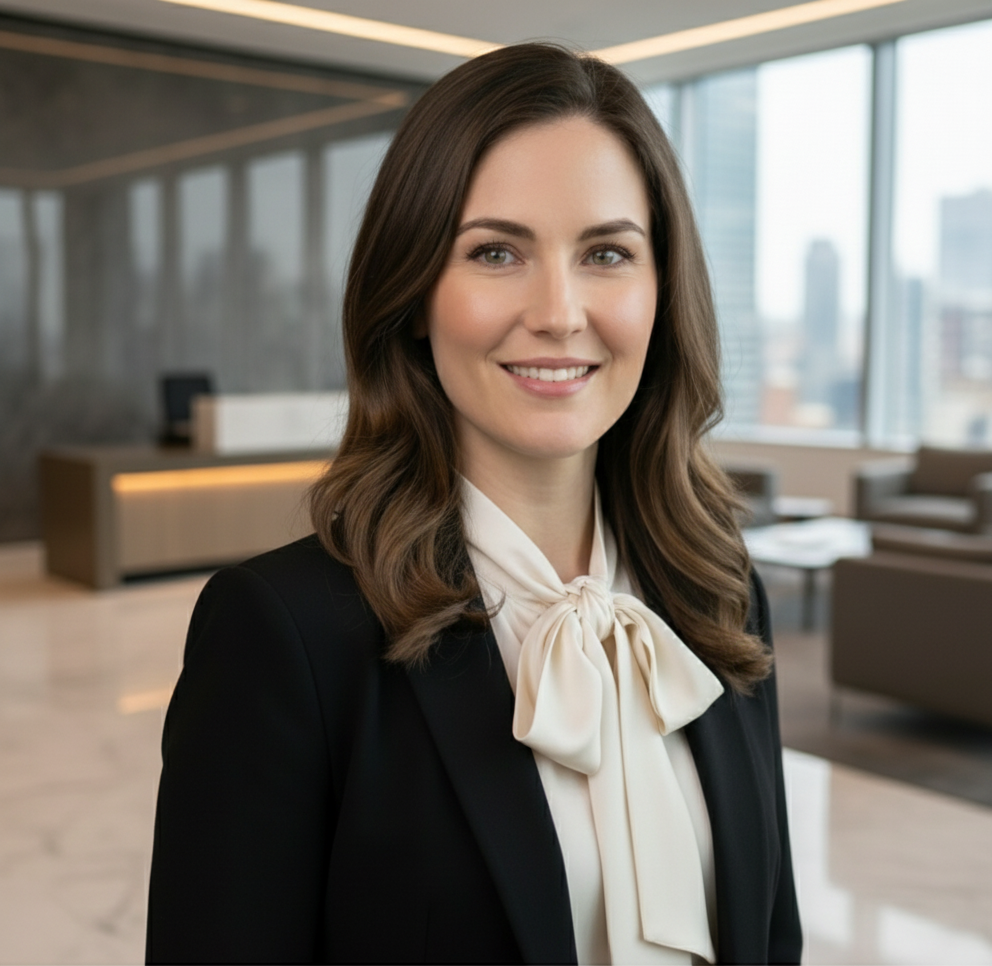 Elegant Tie-Neck Blouse