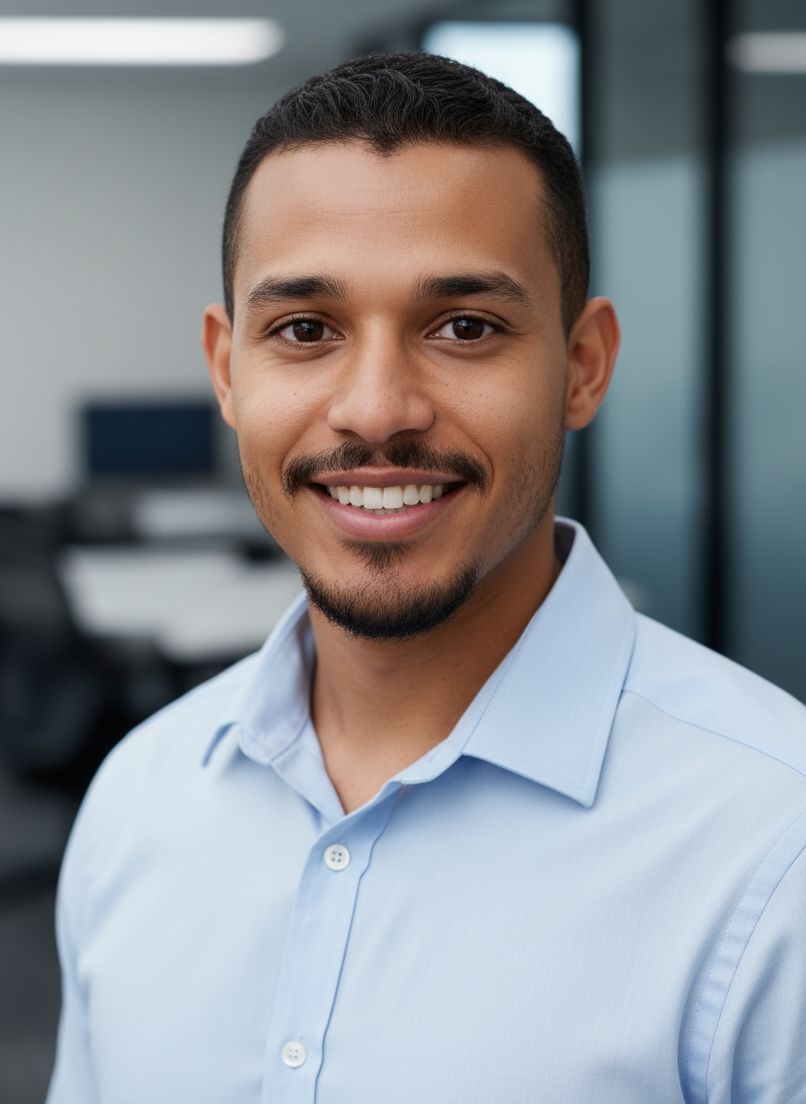 After - Professional headshot